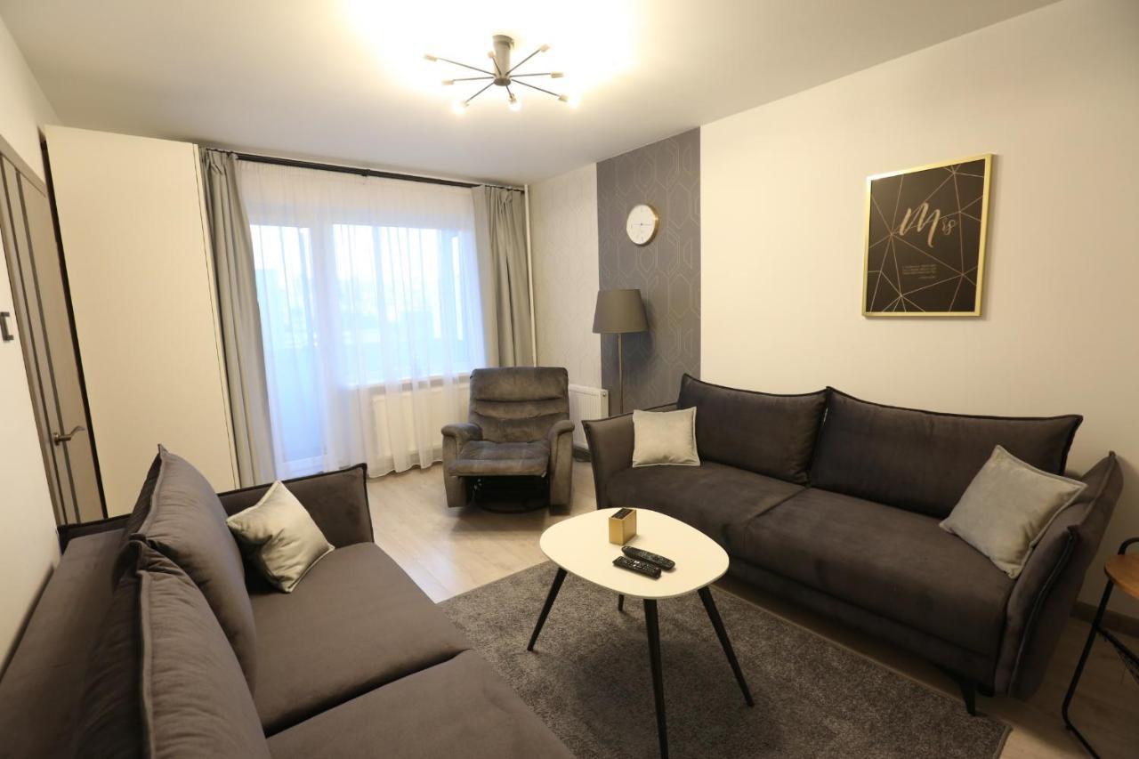 Comfy 2 Room Apartment - Free Parking - 350Mbps Wifi - Netflix カウナス エクステリア 写真